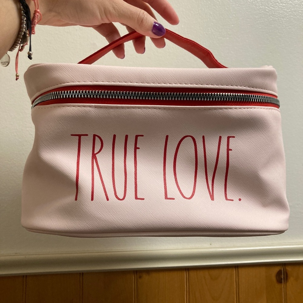 NWT Rae Dunn True Love Cosmetic Bag NWT